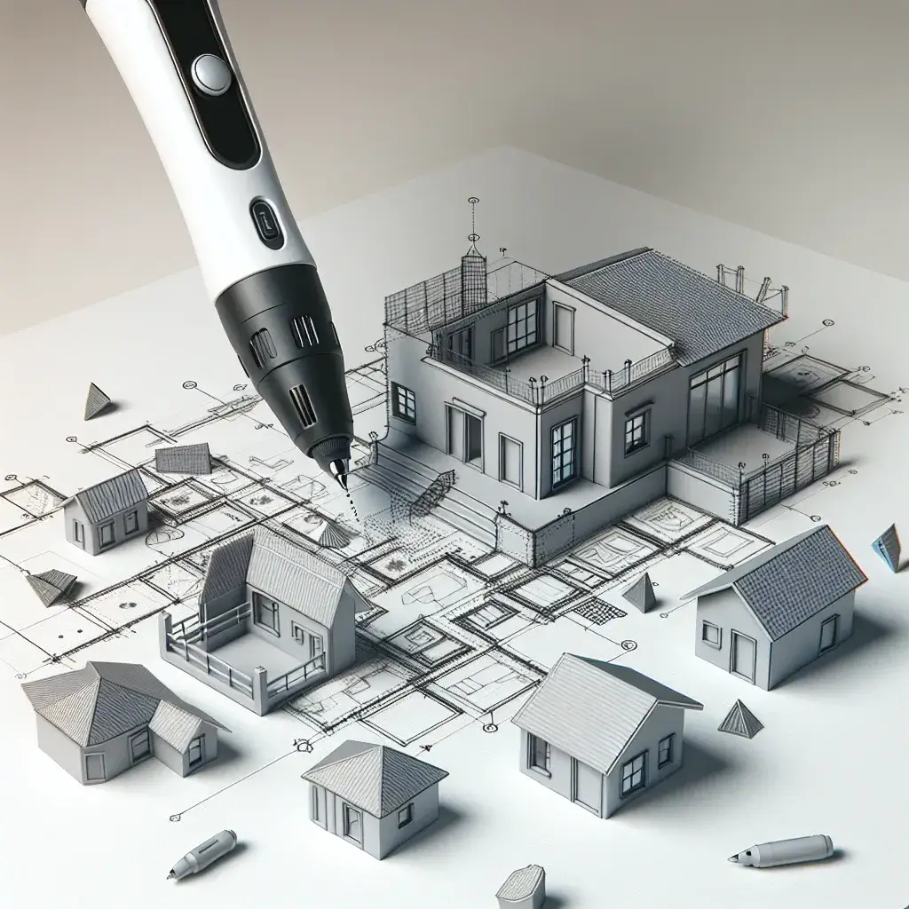 ¿Cómo crear planos arquitectónicos intrincados usando un bolígrafo 3D?