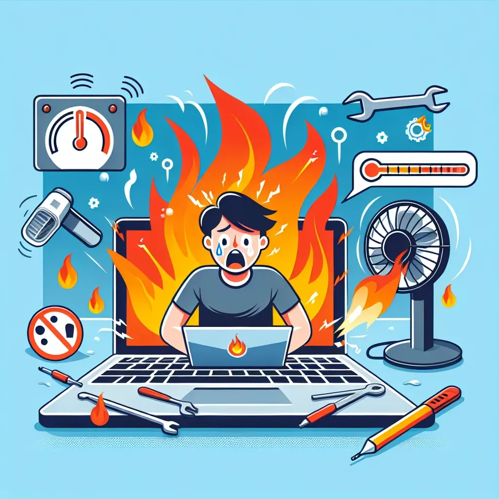 ¿Qué pasos debo seguir si mi computadora se sobrecalienta?